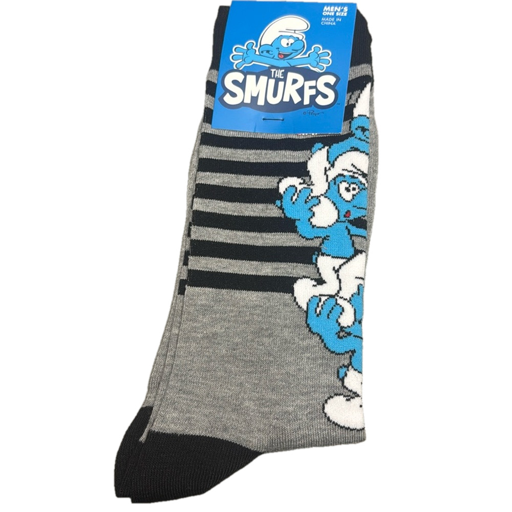 The Smurfs Crew Socks NWT
